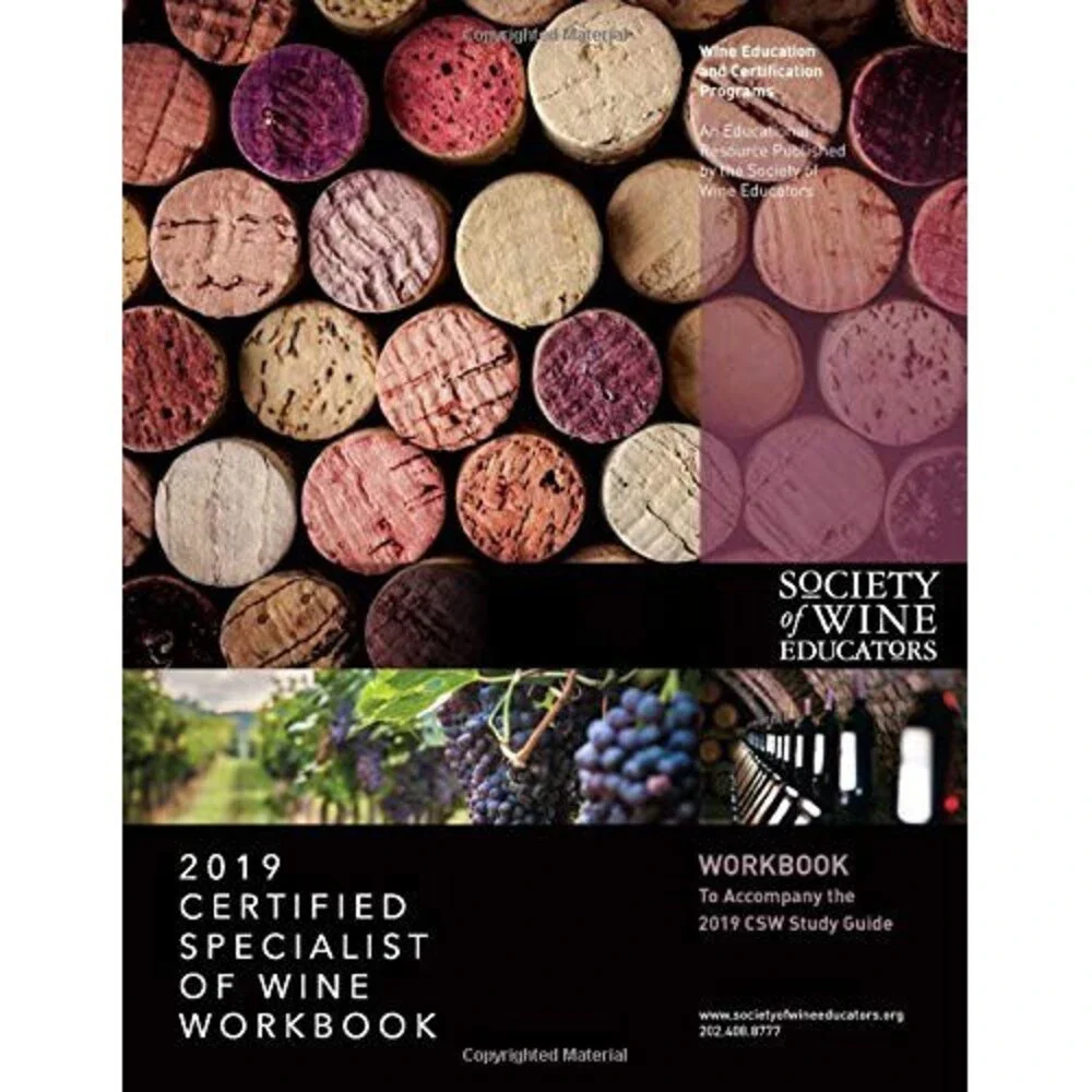 2019 Certified Specialist of Wine Workbook